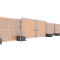 Enkel hj�rnep�l til tr�hegn | med tilh�rende hj�rnetop | Hj�rnetop til mobilt tr�hegn, galvaniseret, 490 mm
